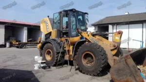 CASE 621F loader - removal of the SCR system