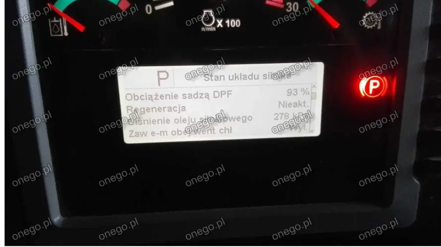 CAT 980K - DPF error