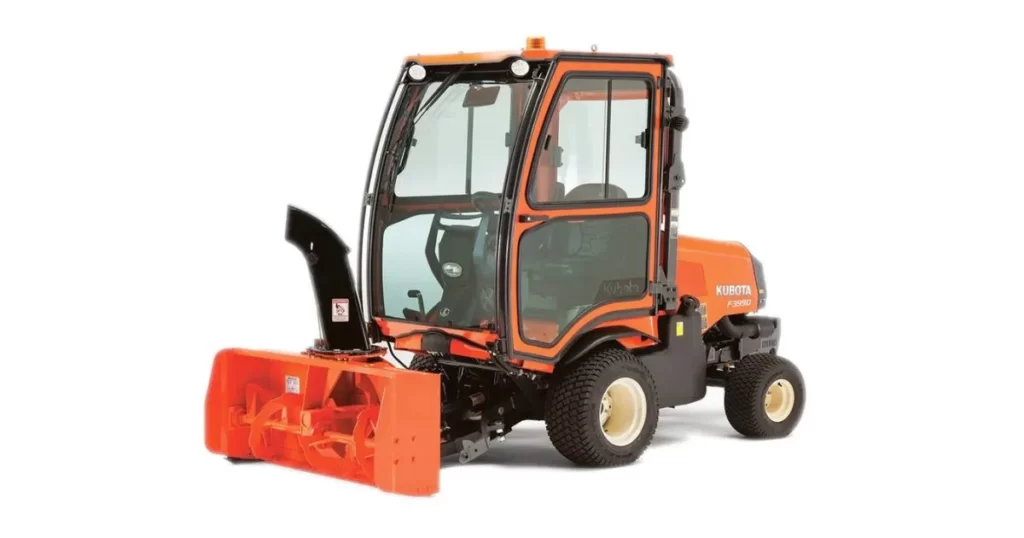 Kubota F3990 mini tractor with Kubota V1505 engine